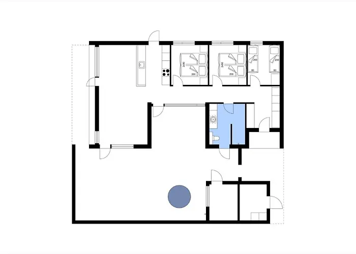 בית נופש 826-harboore-strandvaenget-38 *